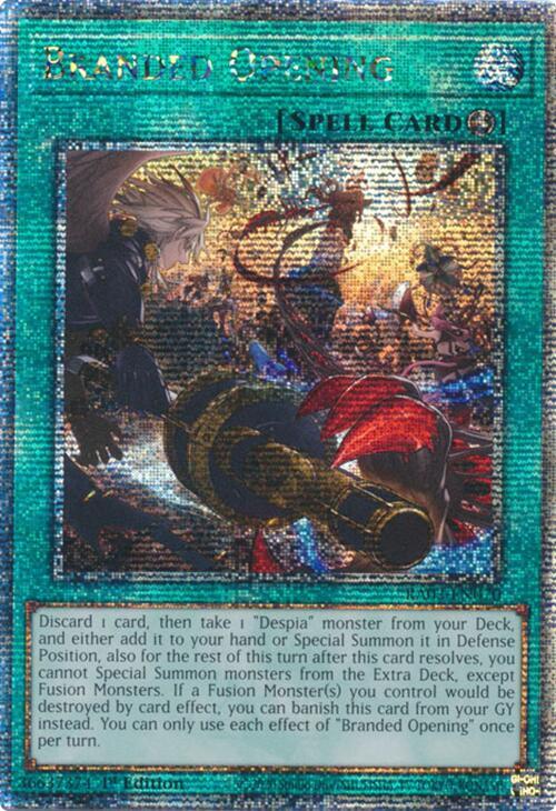 Branded Opening (Quarter Century Secret Rare) card image