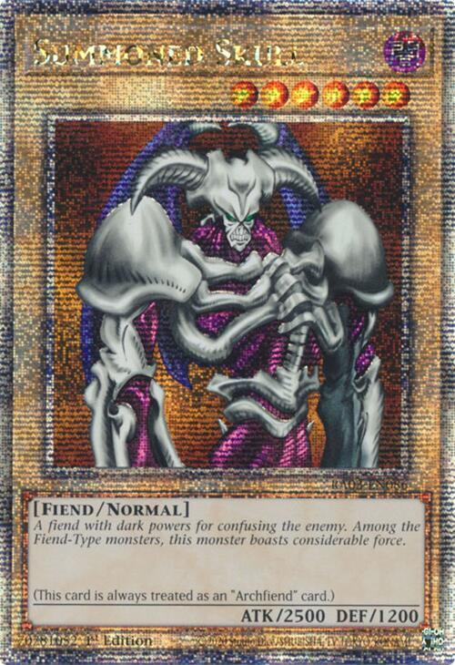 Summoned Skull (Quarter Century Secret Rare) card image