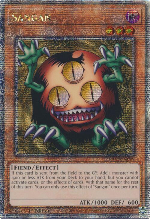 Sangan (Quarter Century Secret Rare) card image