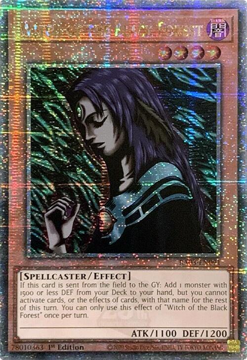 Witch of the Black Forest (Quarter Century Secret Rare) card image