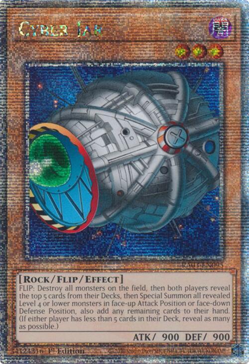 Cyber Jar (Quarter Century Secret Rare) card image