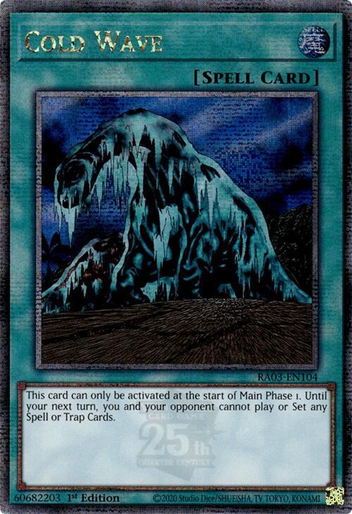 Cold Wave (Quarter Century Secret Rare) card image