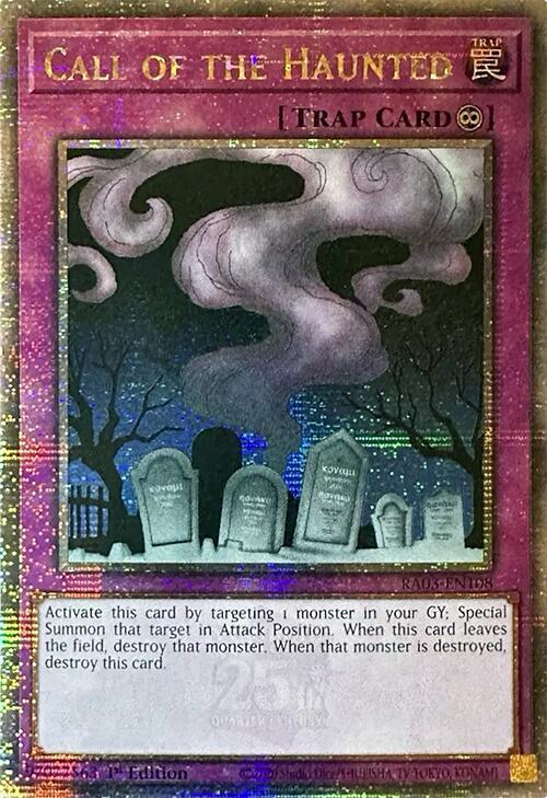 Call of the Haunted (Quarter Century Secret Rare) card image