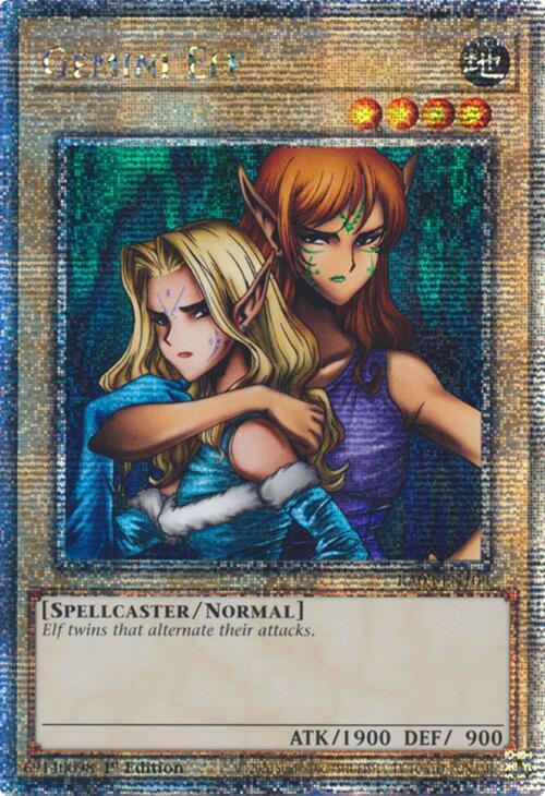 Gemini Elf (Quarter Century Secret Rare) card image