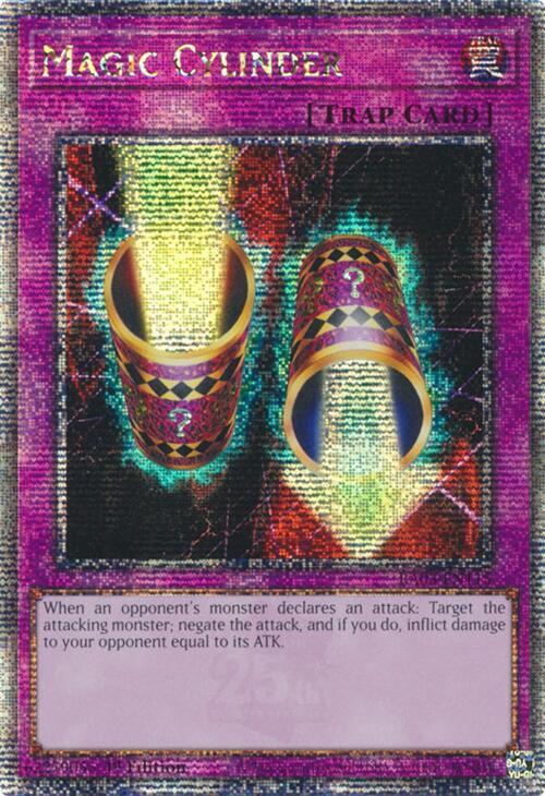 Magic Cylinder (Quarter Century Secret Rare) card image