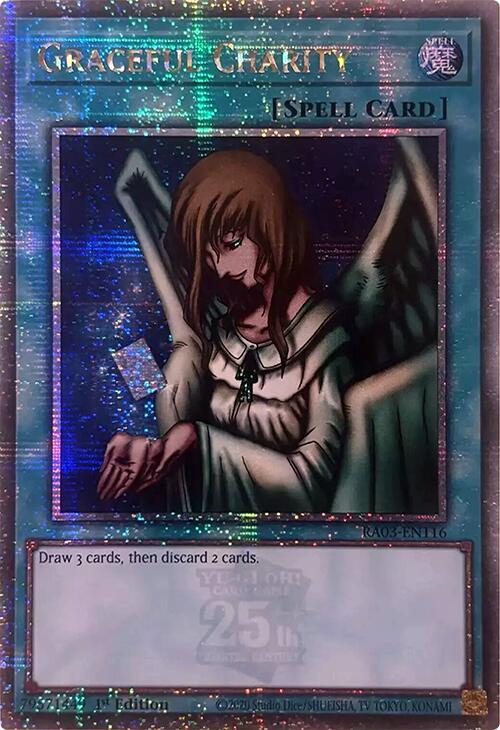 Graceful Charity (Quarter Century Secret Rare) card image
