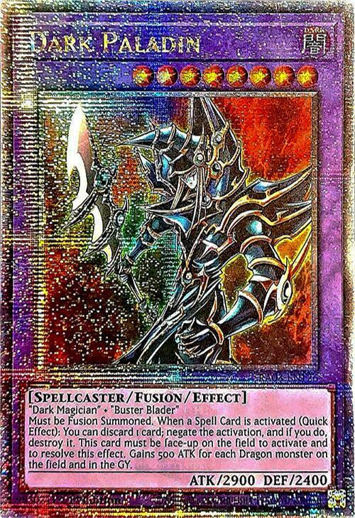 Dark Paladin (Quarter Century Secret Rare) card image