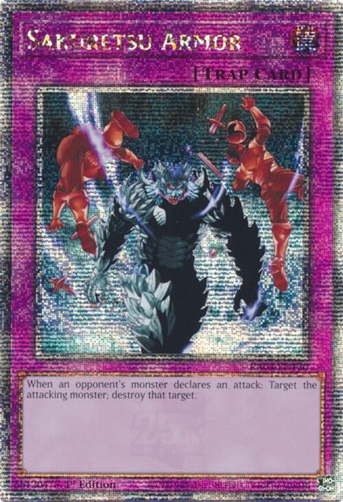 Sakuretsu Armor (Quarter Century Secret Rare) card image