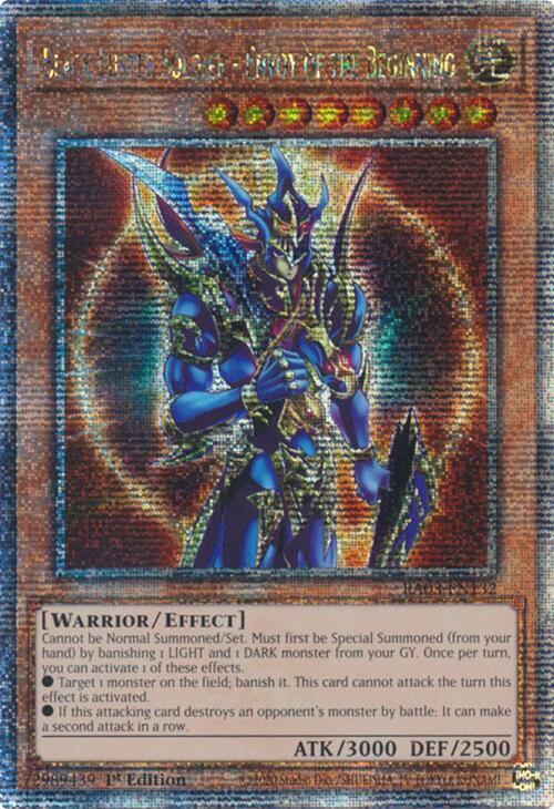 Black Luster Soldier - Envoy of the Beginning (Quarter Century Secret Rare) card image