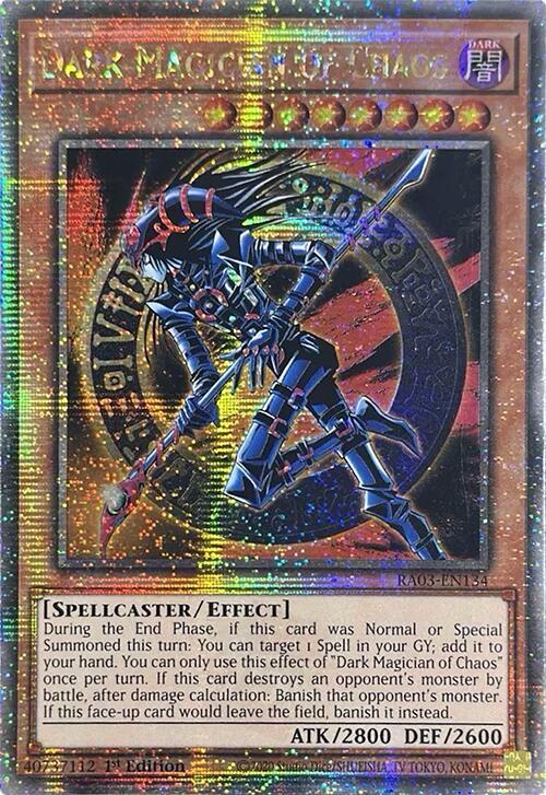 Dark Magician of Chaos (Quarter Century Secret Rare) card image