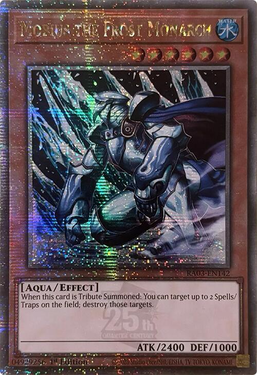 Mobius the Frost Monarch (Quarter Century Secret Rare) card image