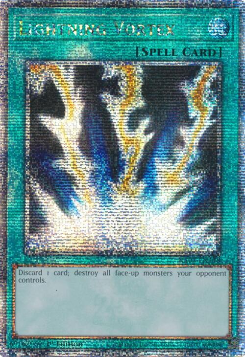 Lightning Vortex (Quarter Century Secret Rare) card image