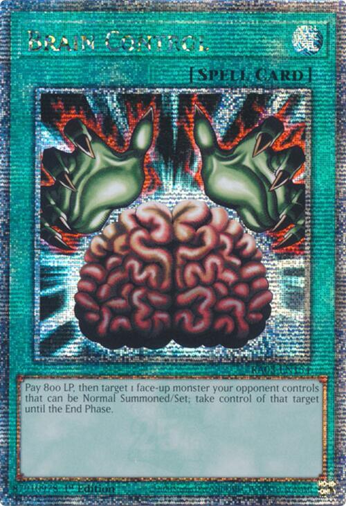 Brain Control (Quarter Century Secret Rare) card image