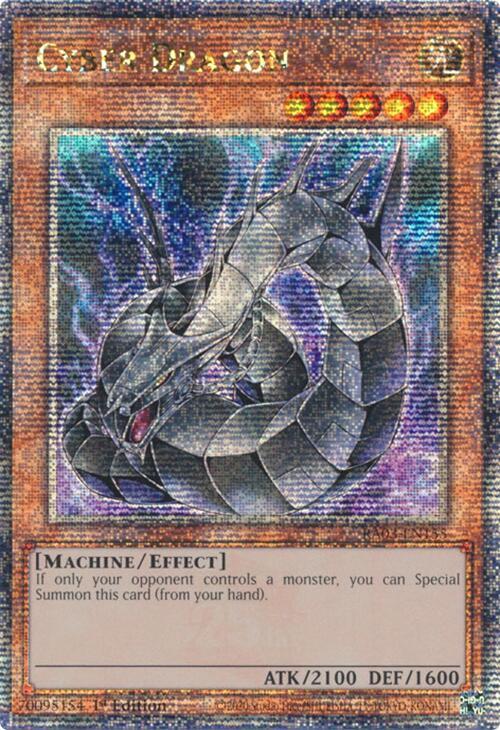 Cyber Dragon (Quarter Century Secret Rare) card image