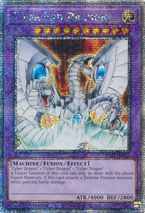Cyber End Dragon (Quarter Century Secret Rare) card image