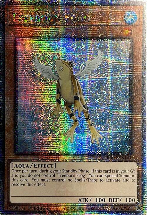 Treeborn Frog (Quarter Century Secret Rare) card image