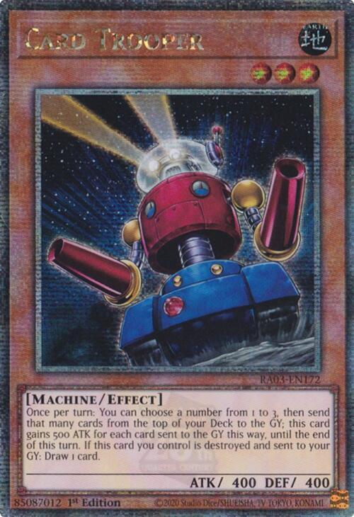 Card Trooper (Quarter Century Secret Rare) card image