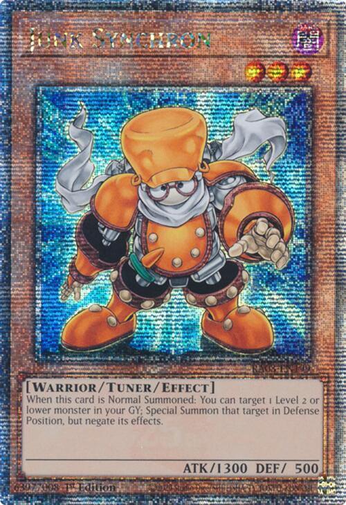 Junk Synchron (Quarter Century Secret Rare) card image