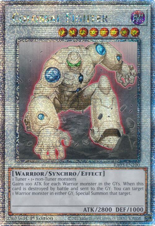 Colossal Fighter (Quarter Century Secret Rare) card image