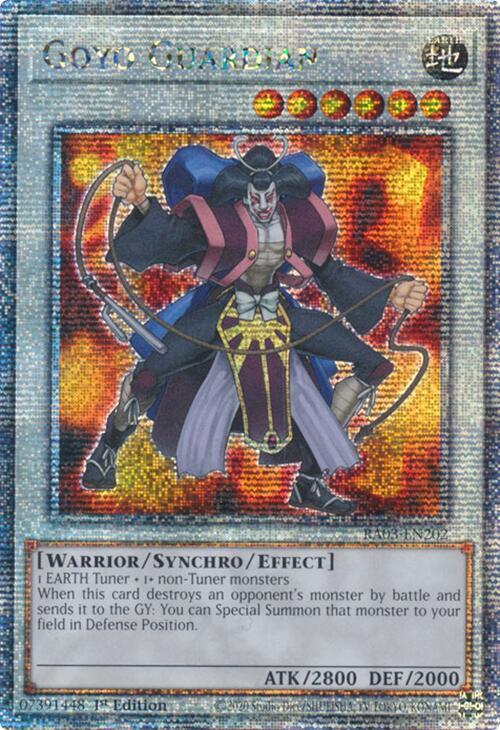 Goyo Guardian (Quarter Century Secret Rare) card image