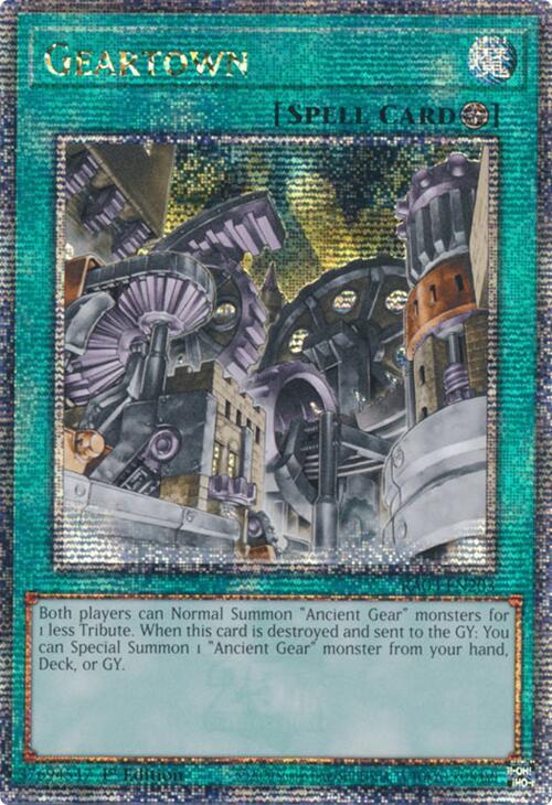 Geartown (Quarter Century Secret Rare) card image