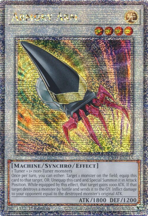 Armory Arm (Quarter Century Secret Rare) card image