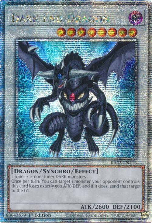 Dark End Dragon (Quarter Century Secret Rare) card image
