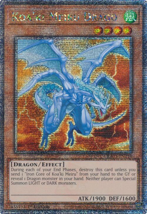 Koa'ki Meiru Drago (Quarter Century Secret Rare) card image