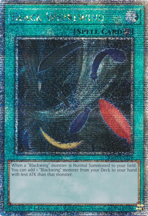 Black Whirlwind (Quarter Century Secret Rare) card image
