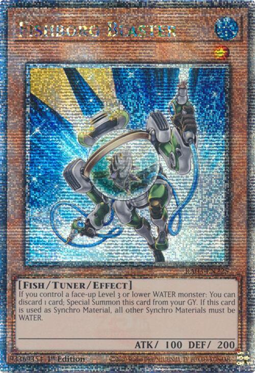 Fishborg Blaster (Quarter Century Secret Rare) card image