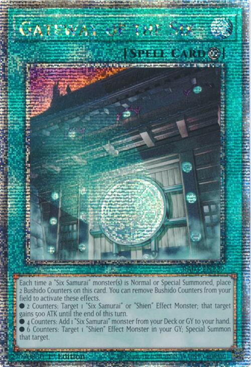 Gateway of the Six (Quarter Century Secret Rare) card image