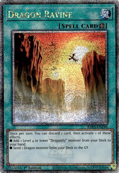 Dragon Ravine (Quarter Century Secret Rare) card image