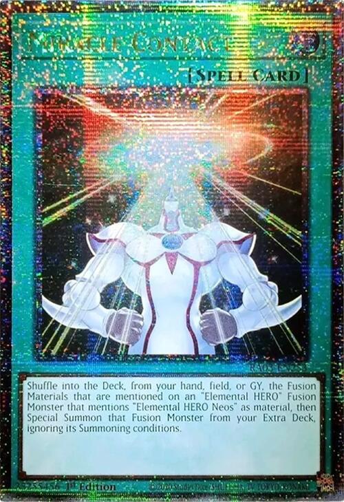 Miracle Contact (Quarter Century Secret Rare) card image