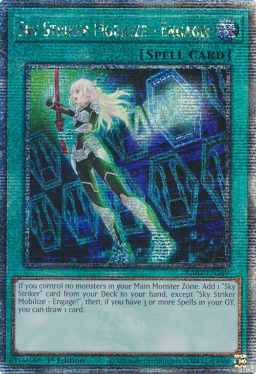 Sky Striker Mobilize - Engage! (Quarter Century Secret Rare) card image