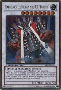 Karakuri Steel Shogun mdl 00X "Bureido" card image