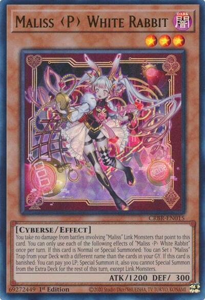 Maliss P White Rabbit card image
