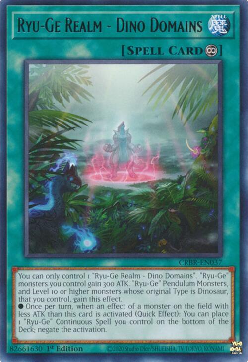 Ryu-Ge Realm - Dino Domains card image