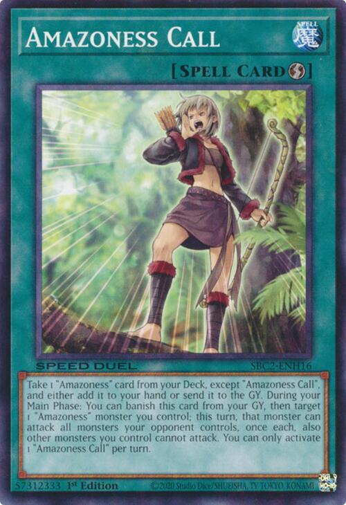 Amazoness Call card image