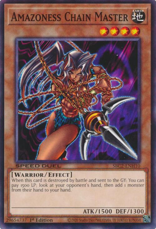 Amazoness Chain Master card image
