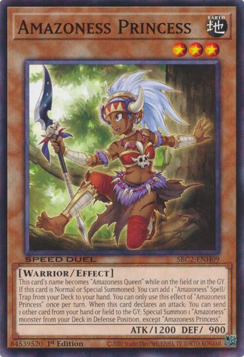 Amazoness Princess card image