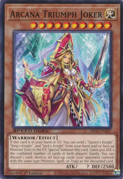 Arcana Triumph Joker card image