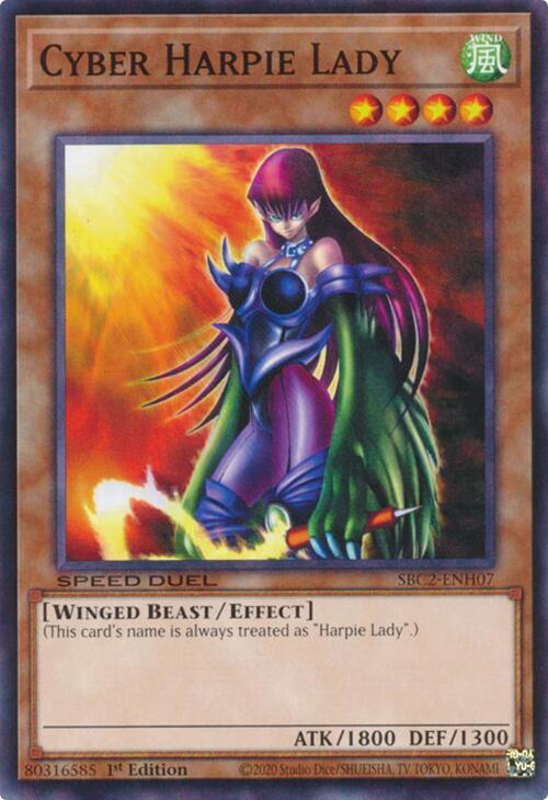 Cyber Harpie Lady card image