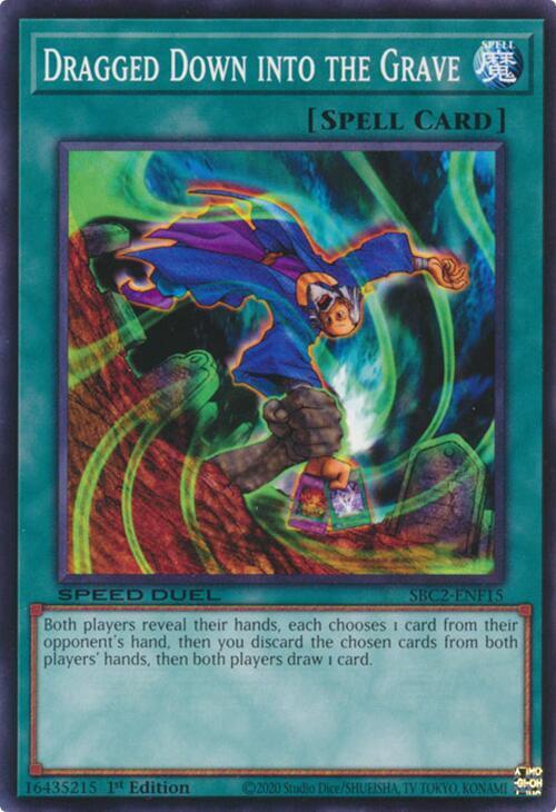 Dragged Down into the Grave card image