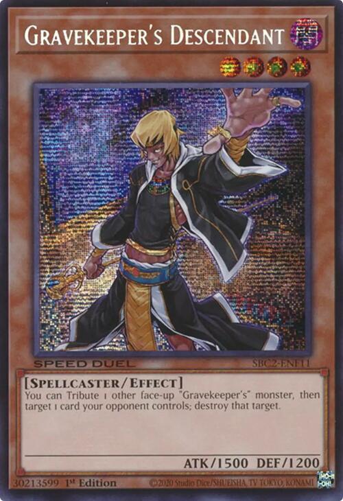 Gravekeeper's Descendant (PSR) card image