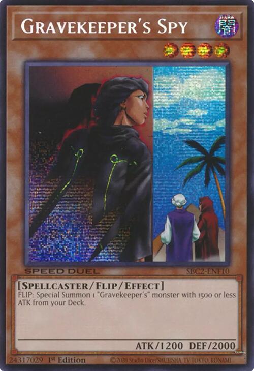 Gravekeeper's Spy (PSR) card image