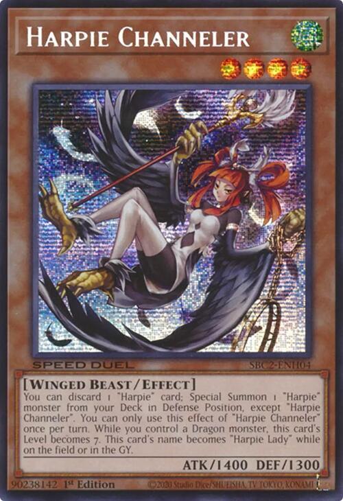 Harpie Channeler (PSR) card image