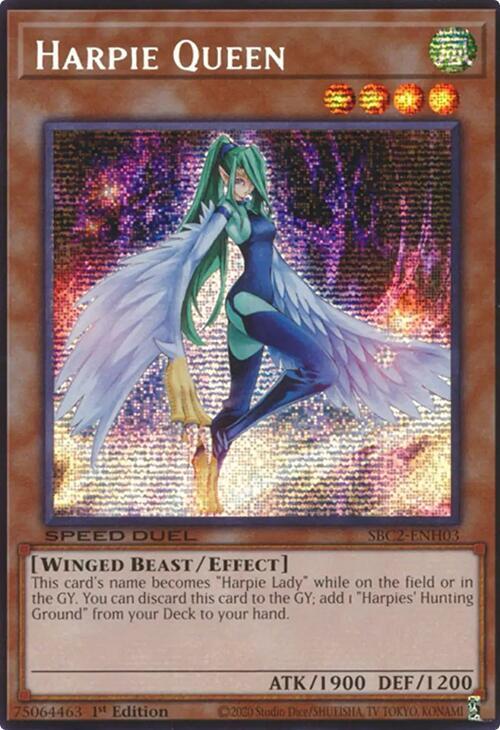 Harpie Queen (PSR) card image