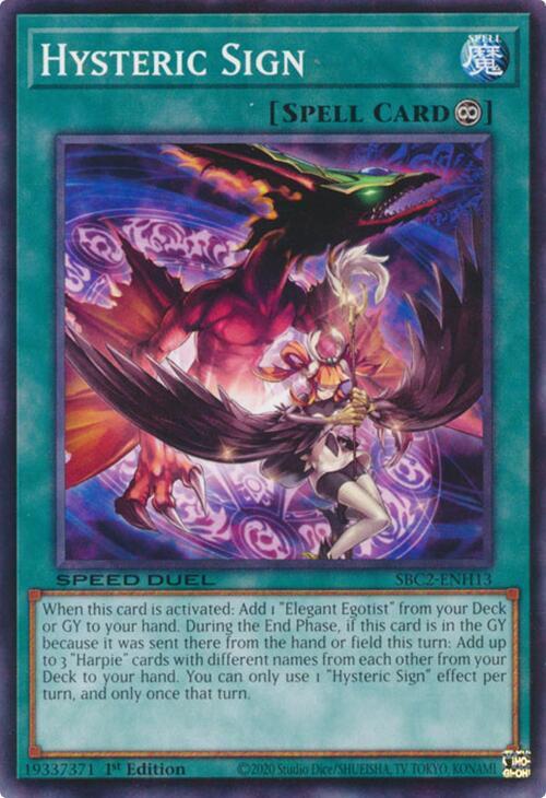 Hysteric Sign card image