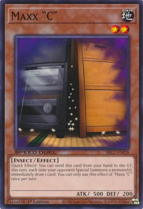Maxx "C" card image