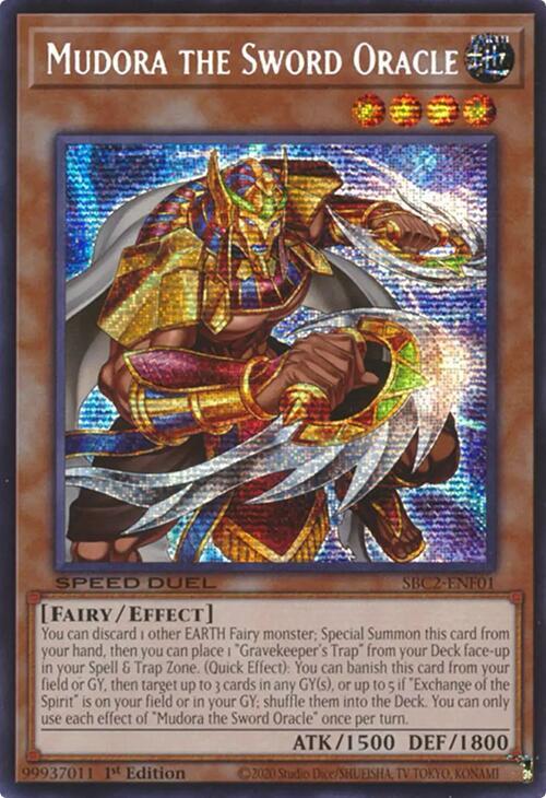 Mudora the Sword Oracle (PSR) card image